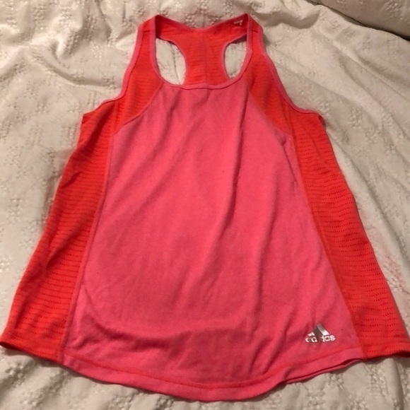 Adidas Climalite Mesh Panel Racerback Active Top Size Small - Picture 1 of 6